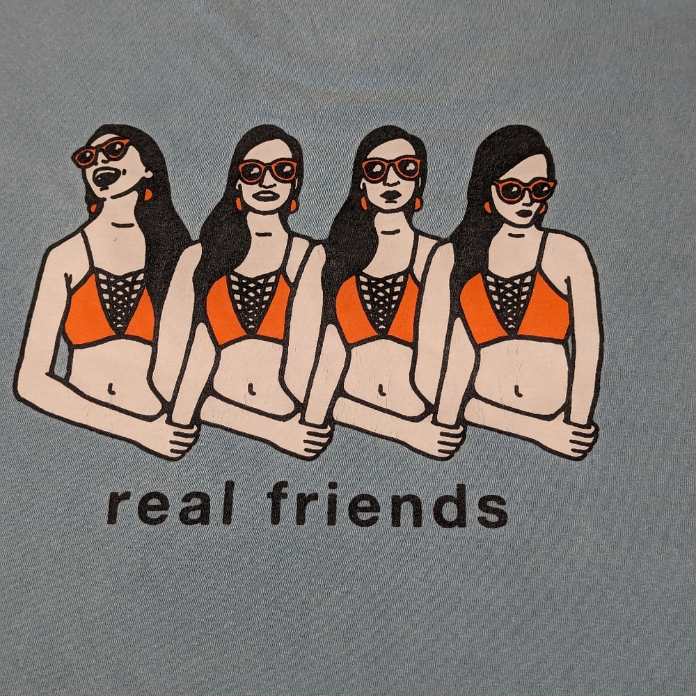 MyReal Friends - Post Punk Emo Band from Illinois Large (Rare)